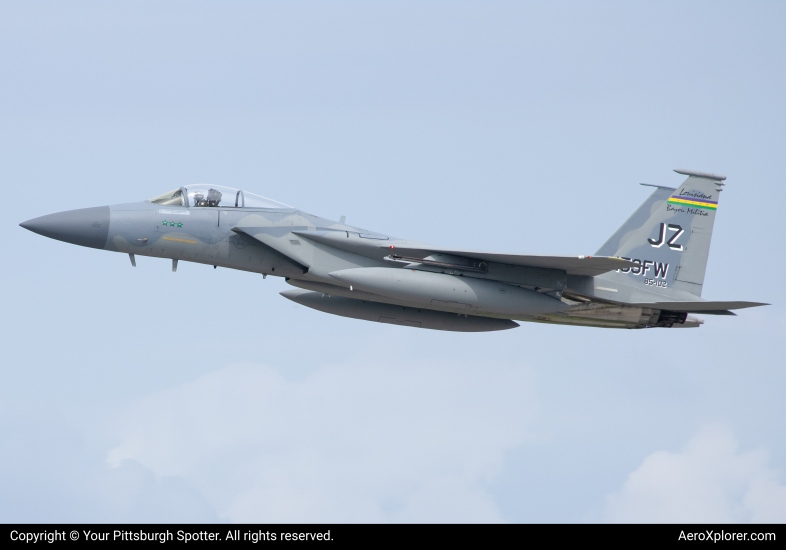 Photo of 85-0102 - USAF - United States Air Force McDonnell Douglas F-15 Eagle at BKL on AeroXplorer Aviation Database