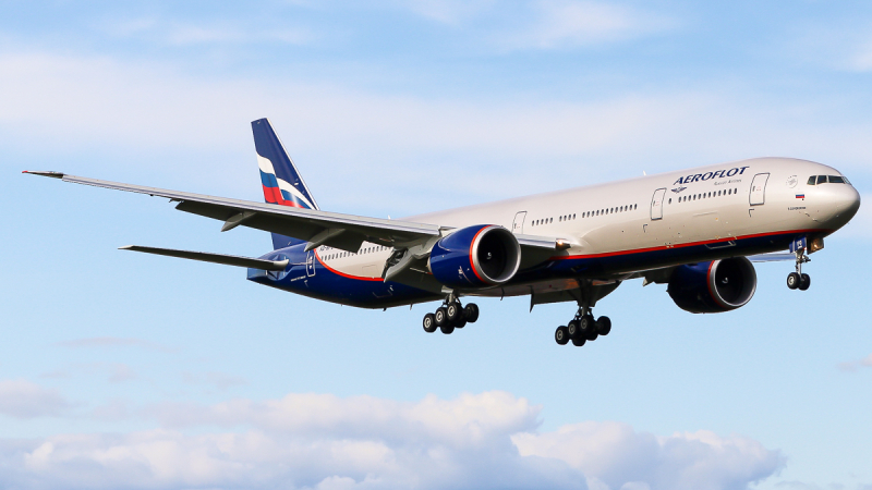 Photo of VQ-BFO - Aeroflot Boeing 777-300ER at PAE on AeroXplorer Aviation Database