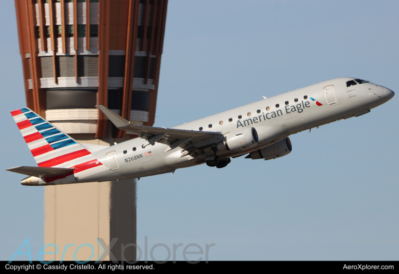 Photo of N262NN - American Eagle Embraer E175 at DMA on AeroXplorer Aviation Database