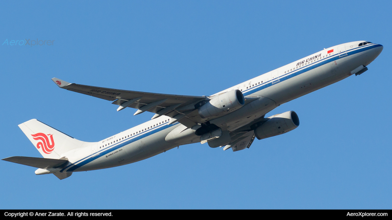 Photo of B-5957 - Air China Airbus A330-300 at FRA on AeroXplorer Aviation Database