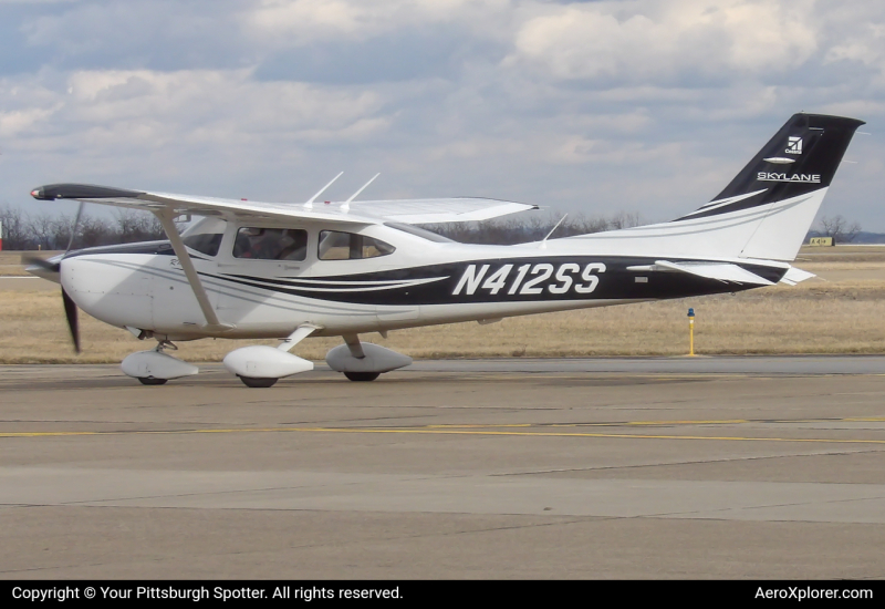 Photo of N412SS - Private  Cessna 182 Skylane at AGC on AeroXplorer Aviation Database