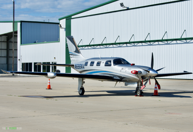 Photo of N698WA - PRIVATE Pilatus PA-46 at GRB on AeroXplorer Aviation Database