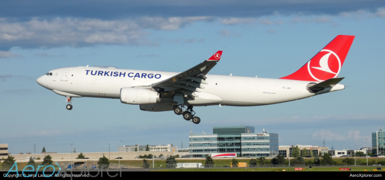 Photo of TC-JDO - Turkish Airlines Cargo Airbus A330-200F at YYZ on AeroXplorer Aviation Database