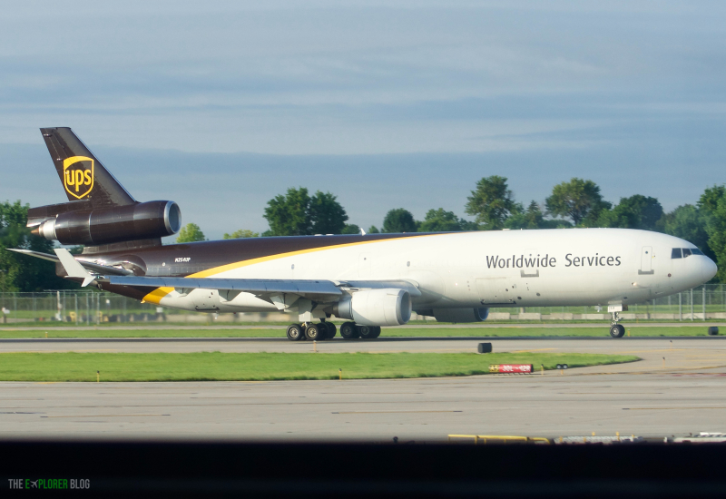 Photo of N254UP - United Parcel Service McDonnell Douglas MD-11F at MSP on AeroXplorer Aviation Database