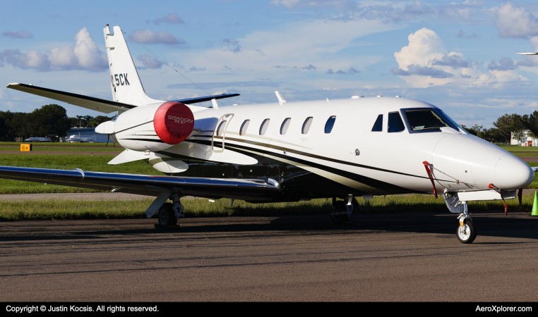 Photo of N25CK - PRIVATE Cessna 560XLS Citation Excel at TPA on AeroXplorer Aviation Database