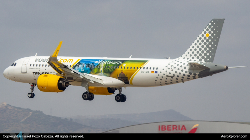 Photo of EC-NIX - Vueling Airbus A320NEO at BCN on AeroXplorer Aviation Database