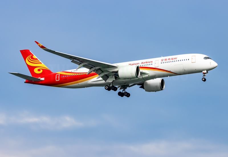 Photo of B-304Z - Hainan Airlines Airbus A350-900 at SIN on AeroXplorer Aviation Database
