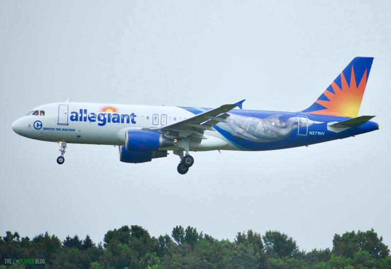 Photo of N271NV - Allegiant Airbus A320 at ATW on AeroXplorer Aviation Database