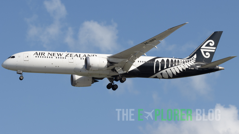 Photo of ZK-NZD - Air New Zealand Boeing 787-9 at SIN on AeroXplorer Aviation Database