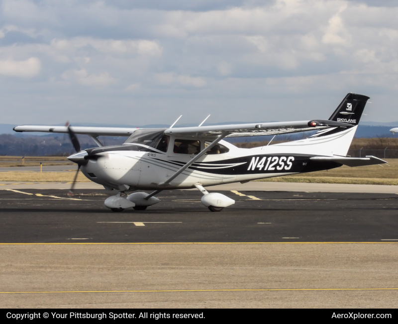 Photo of N412SS - Private  Cessna 182 Skylane at AGC on AeroXplorer Aviation Database