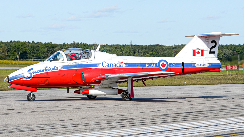 Photo of 114149 - Royal Canadian Air Force Ct-114 Tutor at YXU on AeroXplorer Aviation Database