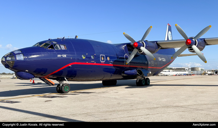 Photo of UR-CGV - Ukraine Air Alliance Antonov An-12 at TPA on AeroXplorer Aviation Database