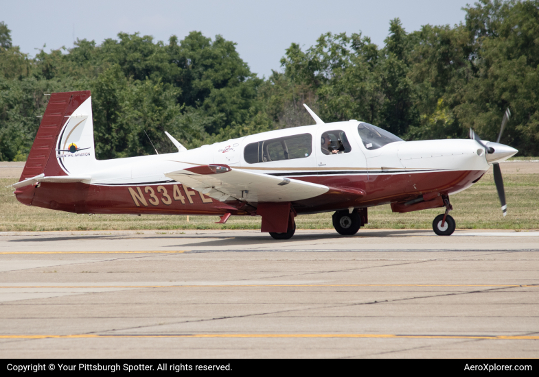 Photo of N334FL - Private  Mooney M20 at AGC on AeroXplorer Aviation Database