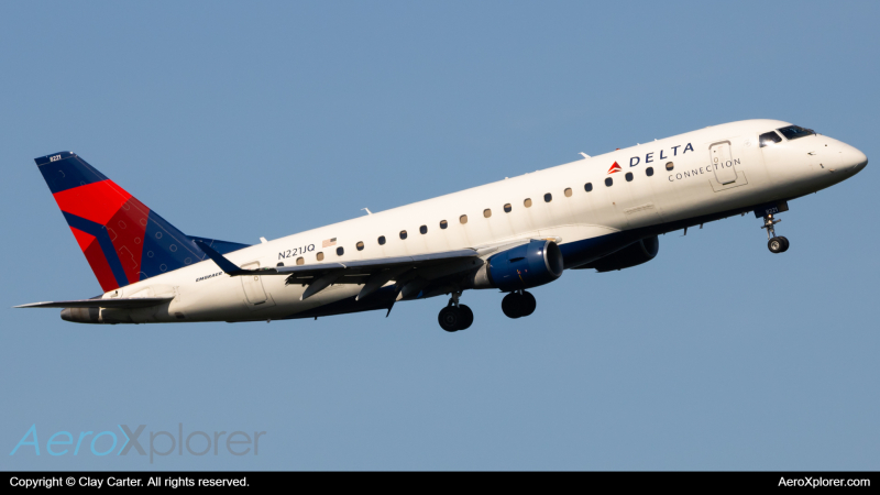Photo of N221JQ - Delta Connection Embraer E175 at DCA on AeroXplorer Aviation Database