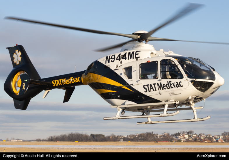 Photo of N944ME - STAT MedEvac Airbus Helicopters H135 T2+ at AGC on AeroXplorer Aviation Database