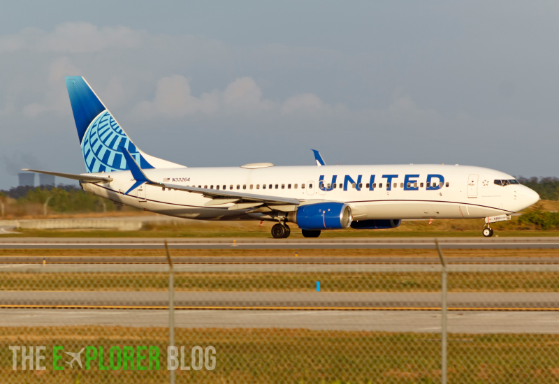 Photo of N33264 - United Airlines Boeing 737-800 at MCO on AeroXplorer Aviation Database