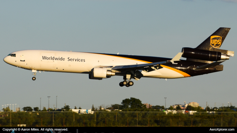Photo of N286UP - United Parcel Service McDonnell Douglas MD-11F at YYZ on AeroXplorer Aviation Database