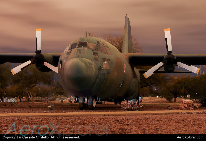 Photo of 56-0493 - USAF - United States Air Force Lockheed C-130A Hercules at DMA on AeroXplorer Aviation Database