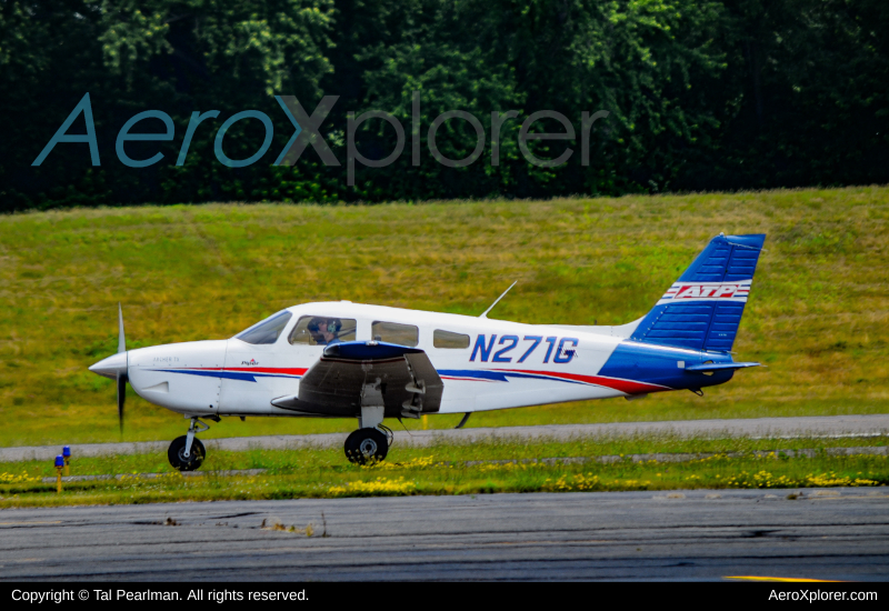 Photo of N271G - ATP Flight school Piper PA-28 at HFD on AeroXplorer Aviation Database