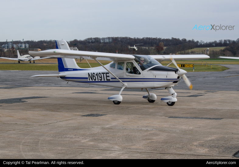 Photo of N619TE - PRIVATE Tecnam P92 at FDK on AeroXplorer Aviation Database