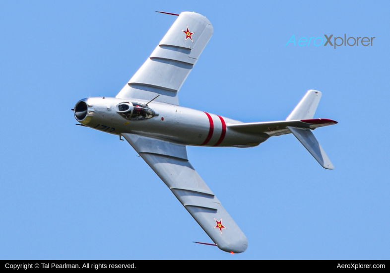 Photo of N1713P - PRIVATE Mikoyan-Gurevich MiG-17 at DOV on AeroXplorer Aviation Database