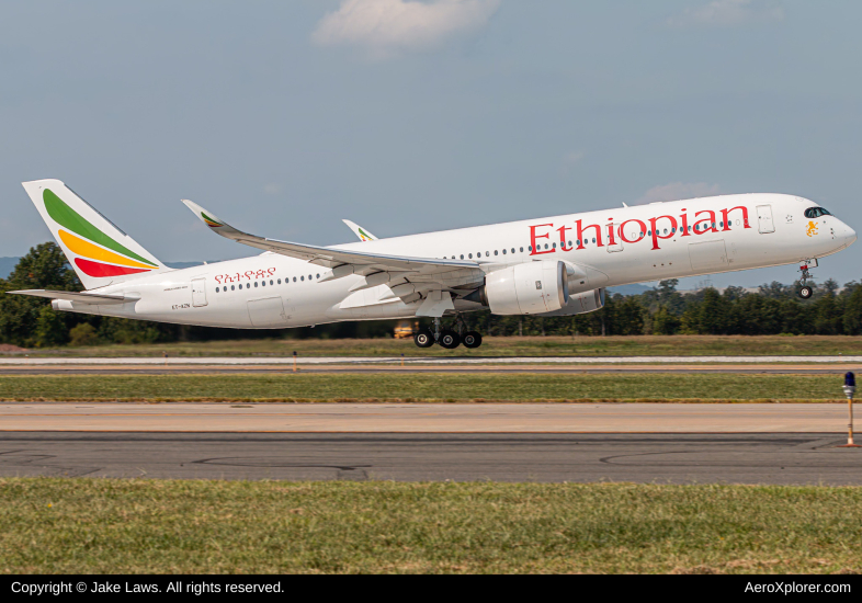 Photo of ET-AZN - Ethiopian Airlines Airbus A350-900 at IAD on AeroXplorer Aviation Database