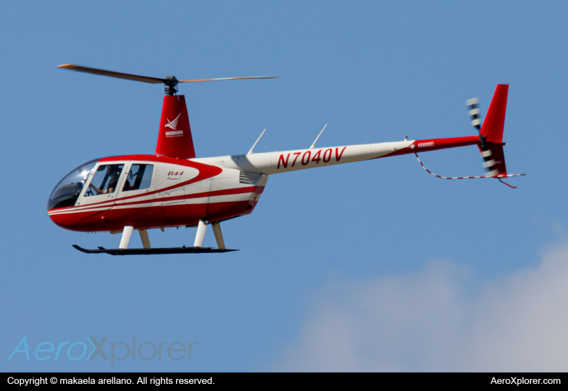 Photo of N7040V - PRIVATE Robinson R44 at BOI on AeroXplorer Aviation Database