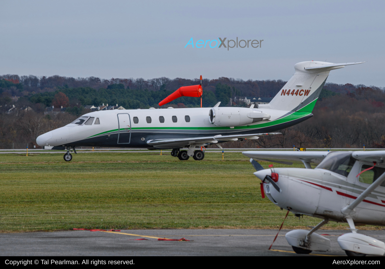 Photo of N444CW - PRIVATE Cessna 650 Citation III at FDK on AeroXplorer Aviation Database