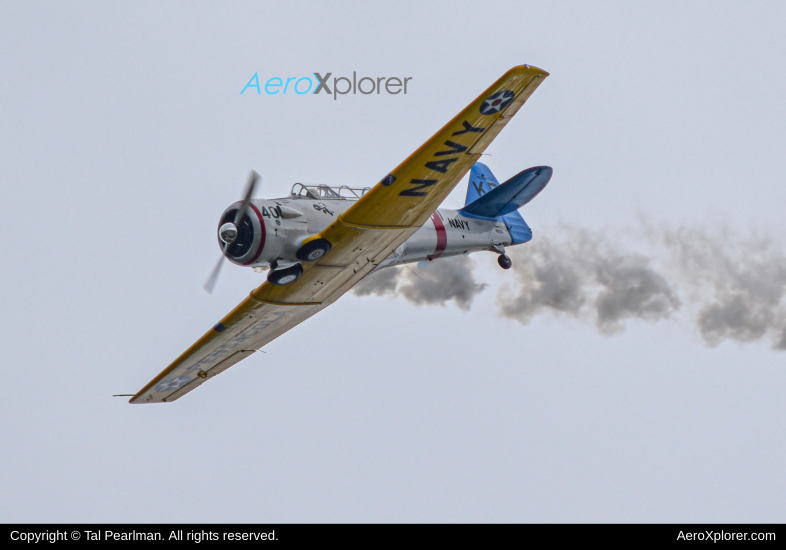 Photo of N211A - PRIVATE North American T-6 Texan at DOV on AeroXplorer Aviation Database