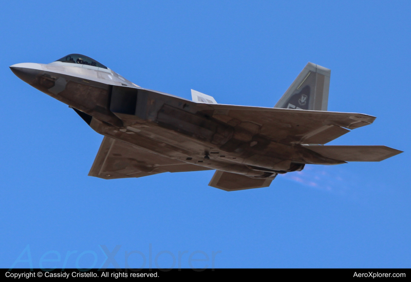 Photo of 00-4015 - USAF - United States Air Force Lockheed Martin F-22A Raptor at DMA on AeroXplorer Aviation Database