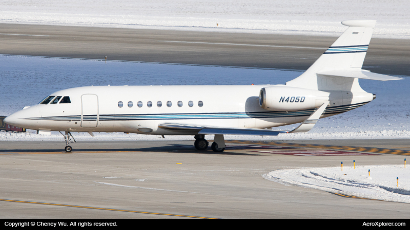 Photo of N405D - PRIVATE Dassault Falcon 2000LX at DTW on AeroXplorer Aviation Database