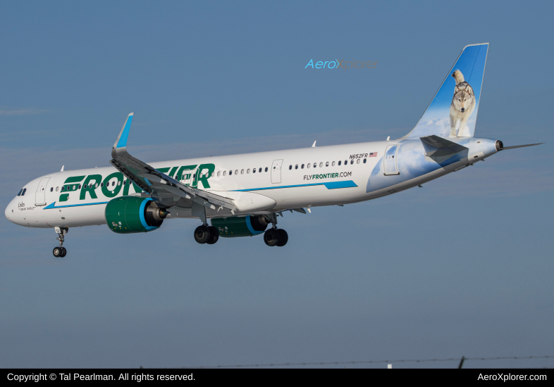 Photo of N652FR - Frontier Airlines Airbus A321NEO at BWI on AeroXplorer Aviation Database