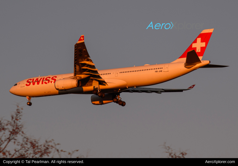 Photo of HB-JHE - Swiss International Air Lines Airbus A330-300 at IAD on AeroXplorer Aviation Database