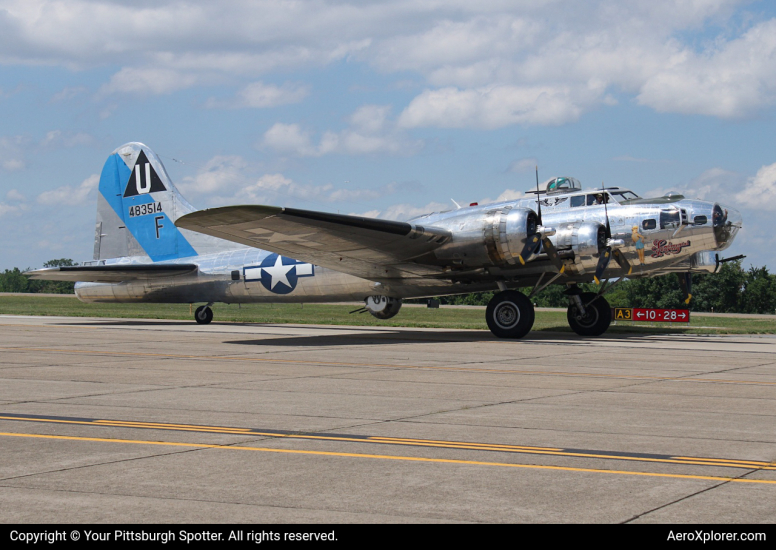 Photo of N9323Z - Arizona CAF Boeing B-17 Flying Fortress at AGC on AeroXplorer Aviation Database