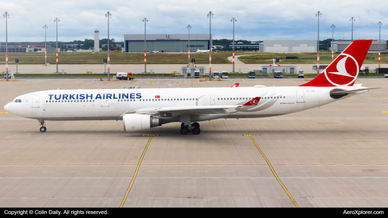 Photo of TC-JOK - Turkish Airlines Airbus A330-300 at BER on AeroXplorer Aviation Database