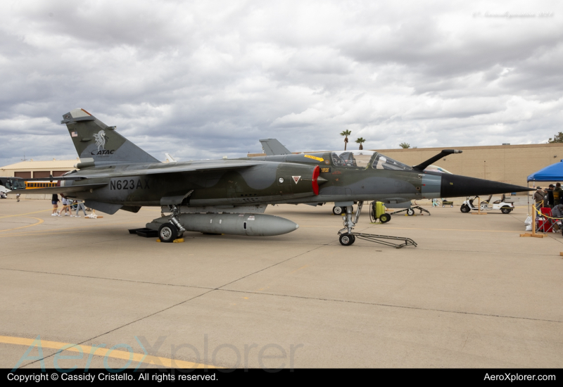 Photo of N628AX - Airborne Tactical Advantage Company Dassault Mirage F1 at LUF on AeroXplorer Aviation Database