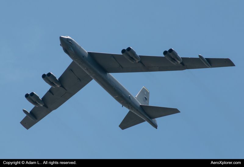 Photo of 60-0018 - USAF - United States Air Force Boeing B-52 StratoFortress at RCA on AeroXplorer Aviation Database