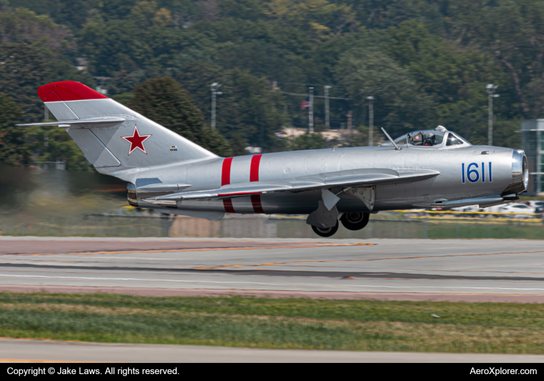 Photo of NX217SH - PRIVATE Mikoyan-Gurevich MiG-17 at OFF on AeroXplorer Aviation Database