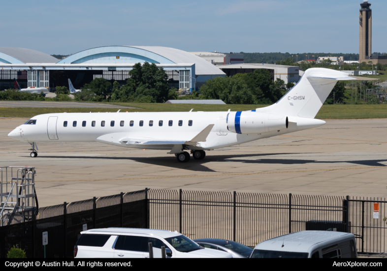 Photo of C-GHSW - PRIVATE  Gulfstream G700 at PIT on AeroXplorer Aviation Database