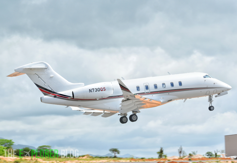 Photo of N730QS - PRIATE Bombardier Challenger 300 at CSL on AeroXplorer Aviation Database