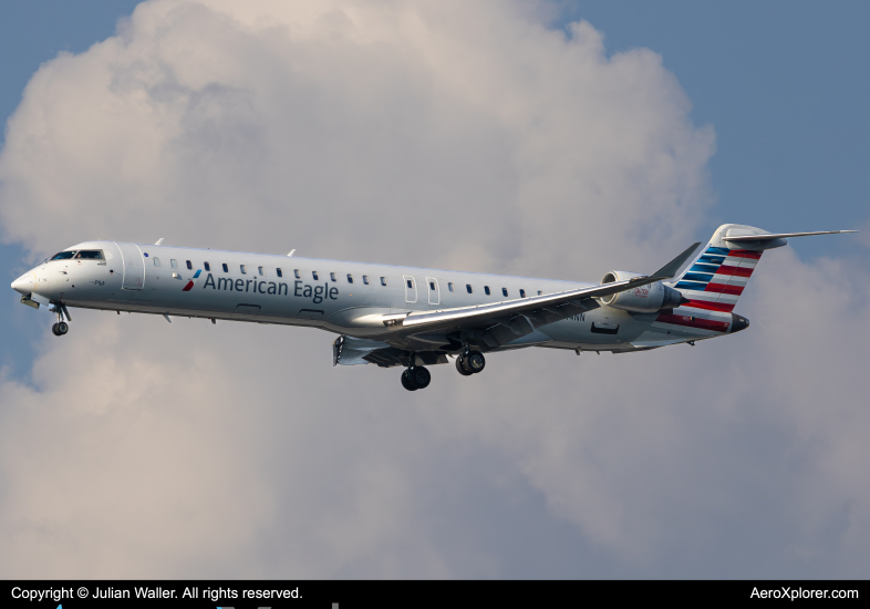 Photo of N614NN - American Eagle Mitsubishi CRJ-900 at ATL on AeroXplorer Aviation Database