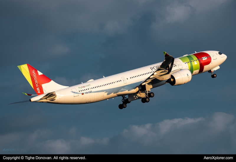 Photo of CS-TUF - TAP Air Portugal Airbus A330-900 at BOS on AeroXplorer Aviation Database