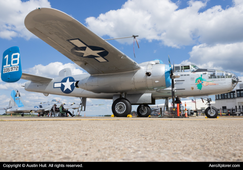 Photo of N125AZ - Arizona CAF  North American B-25 Mitchell at AGC on AeroXplorer Aviation Database