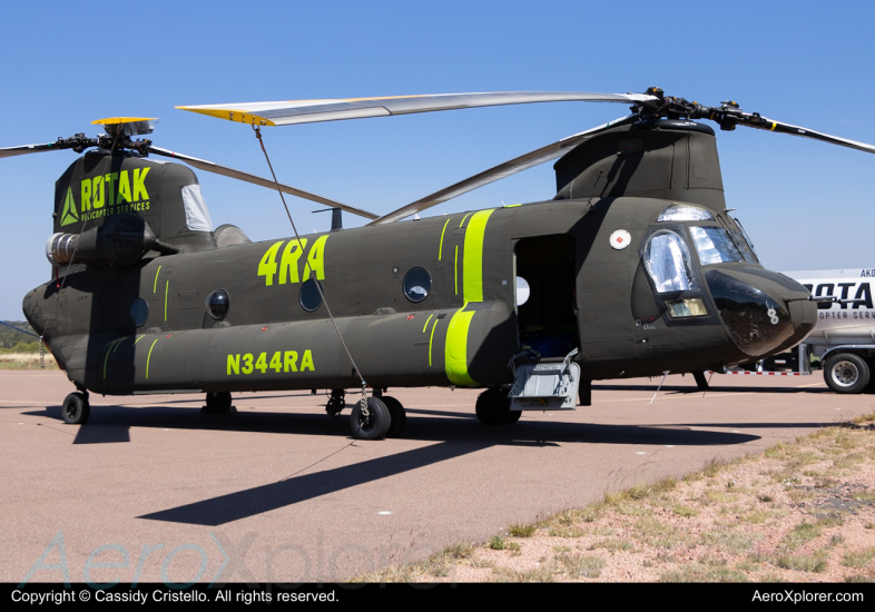 Photo of N344RA - Rotak  Boeing CH-47 Chinook at PJB on AeroXplorer Aviation Database