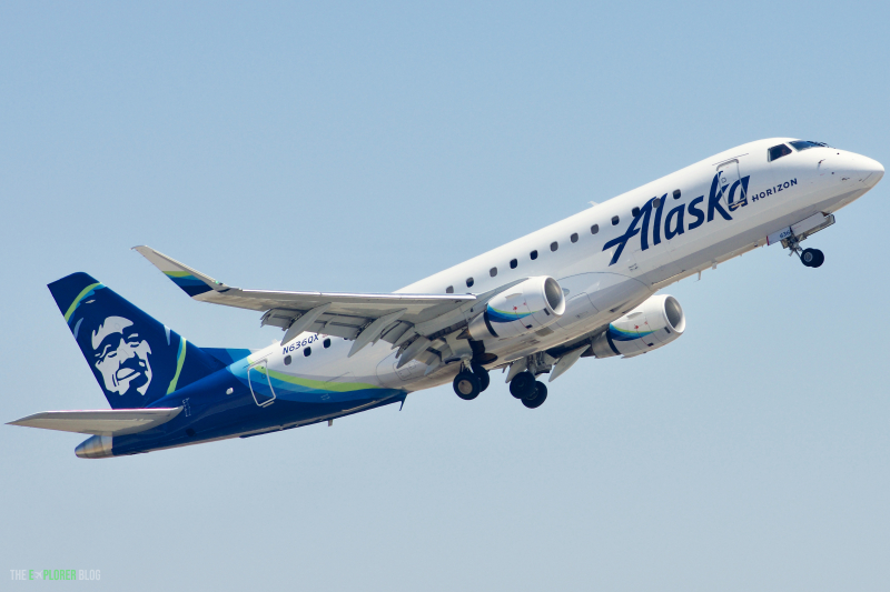 Photo of N636QX - Alaska Airlines Embraer E175 at SNA on AeroXplorer Aviation Database