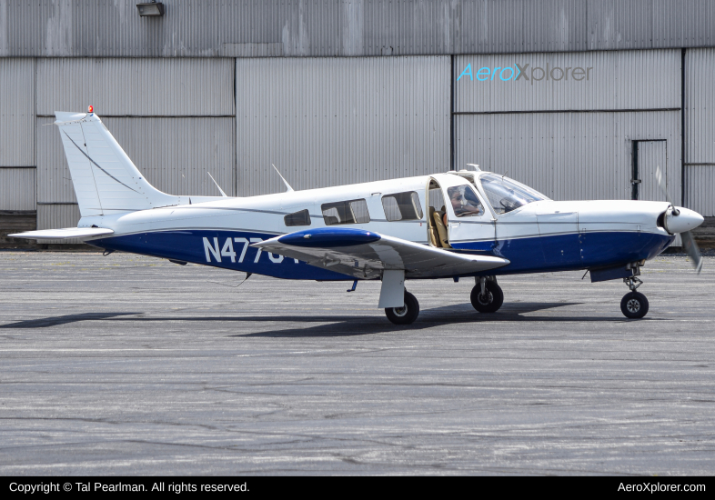 Photo of N47764 - PRIVATE Piper PA-32 at GAI on AeroXplorer Aviation Database