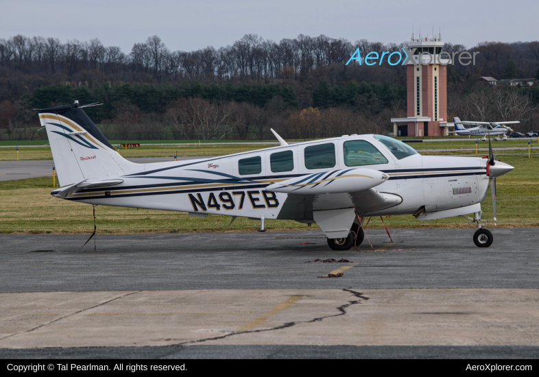 Photo of N497EB - PRIVATE Beechcraft 36 Bonanza at FDK on AeroXplorer Aviation Database