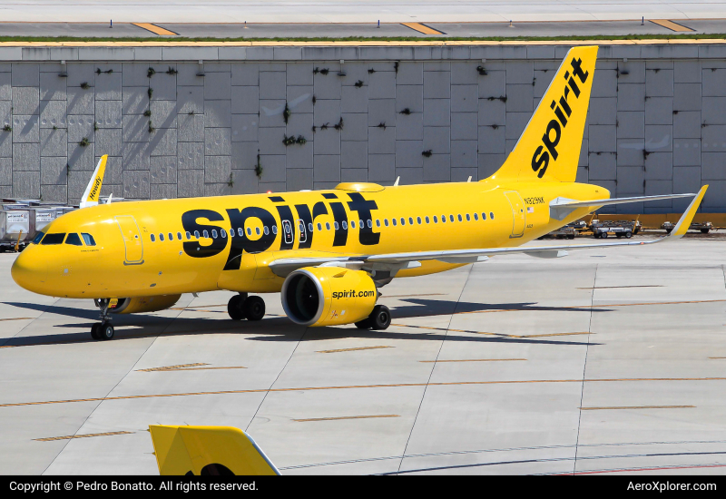 Photo of N929NK - Spirit Airlines Airbus A320NEO at FLL on AeroXplorer Aviation Database