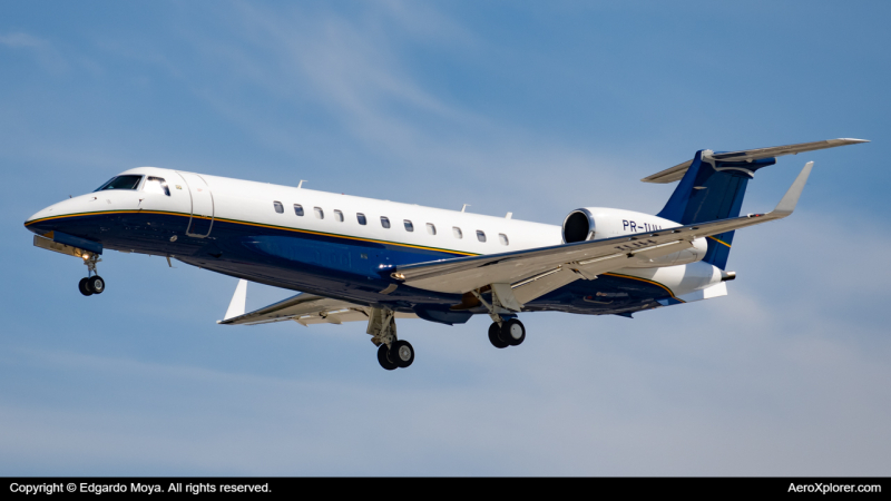 Photo of PR-IUH - PRIVATE Embraer Legacy 600 at MCO on AeroXplorer Aviation Database