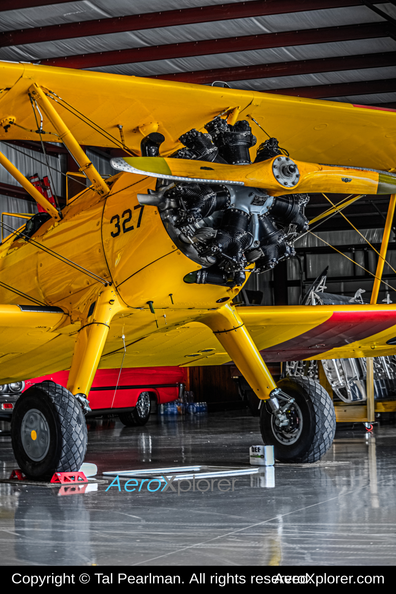 Photo of N1327M - PRIVATE Boeing Stearman at N21 on AeroXplorer Aviation Database